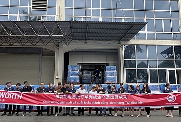 Chúc mừng  Nhà máy Ansen Electronics sản xuất và xuất khẩu thành công đơn hàng tivi đầu tiên