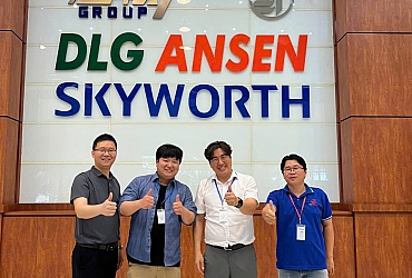 Chào mừng Đoàn đối tác từ Hàn Quốc đến tham quan và làm việc tại DLG ANSEN