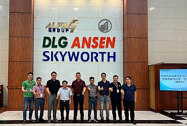 DLG Ansen đón tiếp lãnh đạo cấp cao Tập đoàn Skyworth Thiết Bị Chiếu Sáng