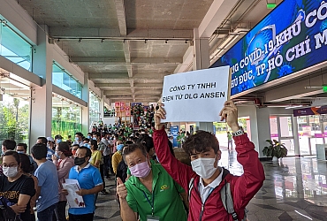 Công ty TNHH Điện tử DLG Ansen hoàn thành tiêm chủng vaccine COVID-19 cho toàn bộ cán bộ, công nhân viên